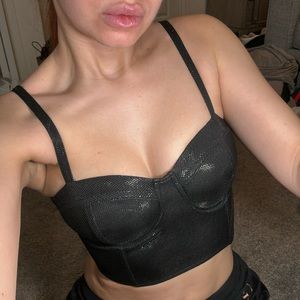 Charlotte Russe corset top